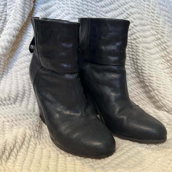 Rag & Bone Newbury Boot in Black - Picture 3 of 6